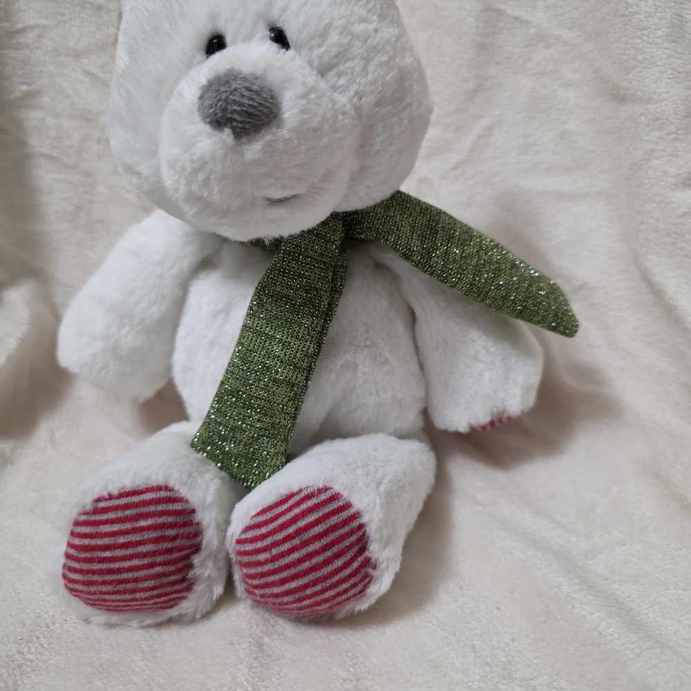 Mary Meyer Marshmallow Junior Holiday Nicholas Polar Bear - Picture 3 of 7
